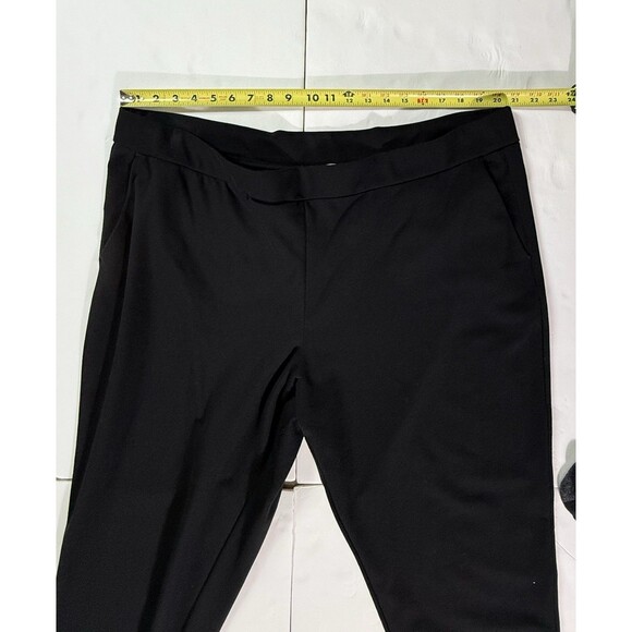 Michael Kors Women’s Black Pull On Pants, Elastic Waist, Side Straight Sz 3X - Picture 8 of 10